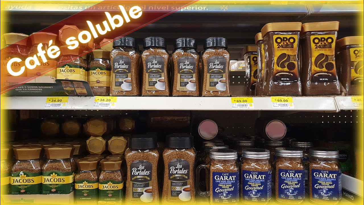 Café Soluble | café de supermercado| ¿Qué OPCIONES encontramos? | Walmart
