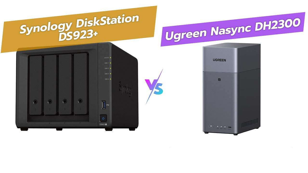 Synology DS923+ против UGREEN DH2300: Сравнение NAS-серверов 🥊💾 | Обзор домашних NAS-серверов