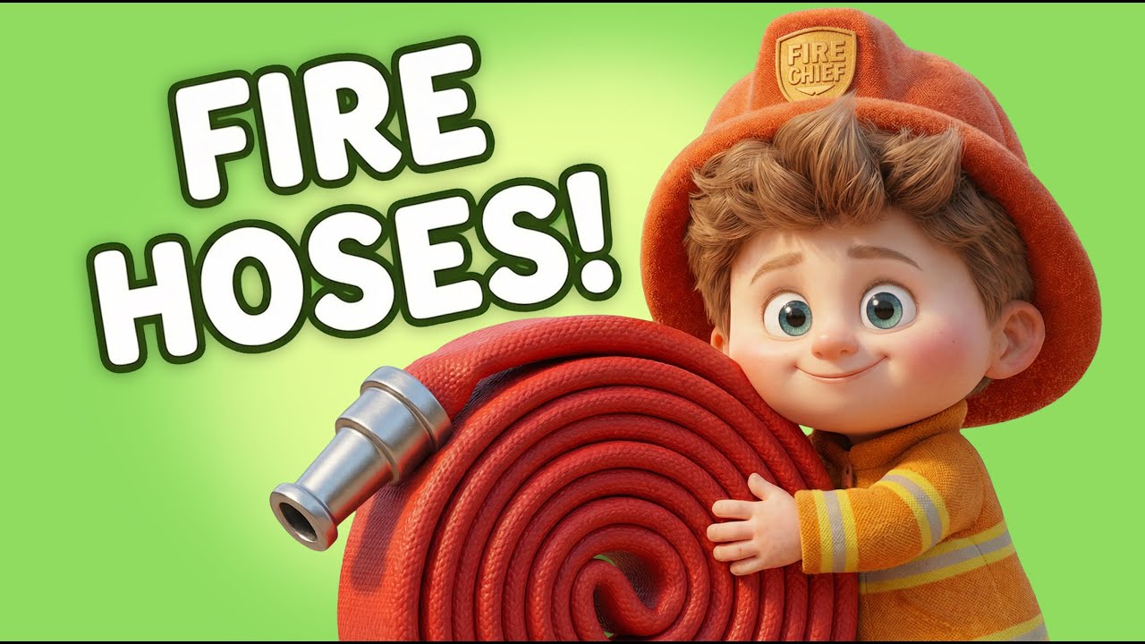 Sparky Pino – Fire Hoses 🚒 | Fun Firefighter Song for Kids