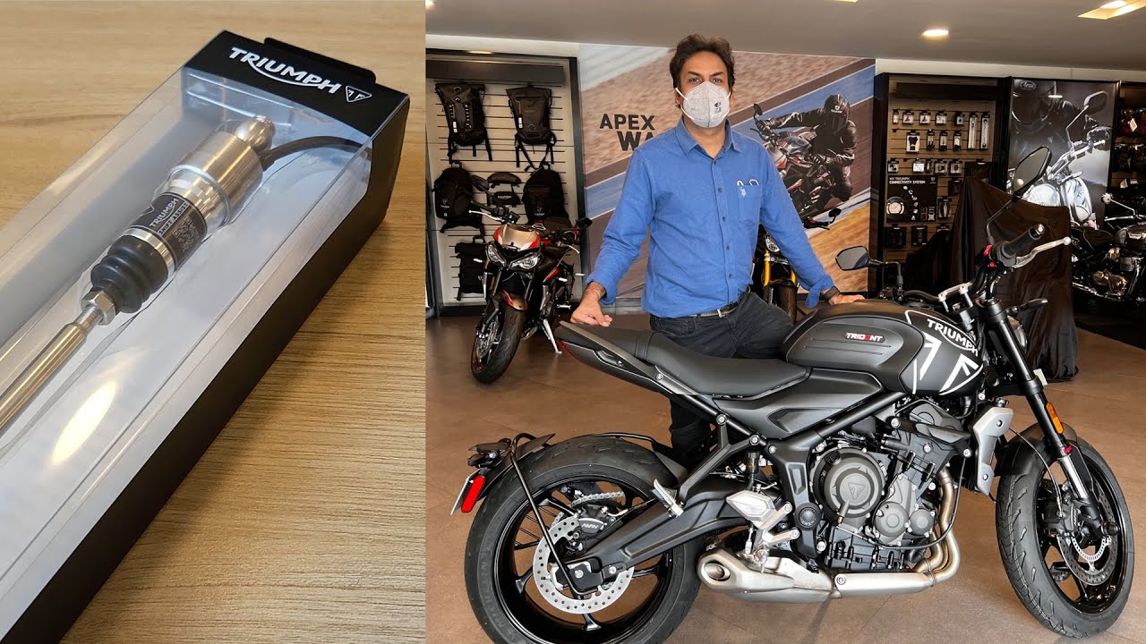 Квикшифтер на Triumph Trident 660 и первый опыт