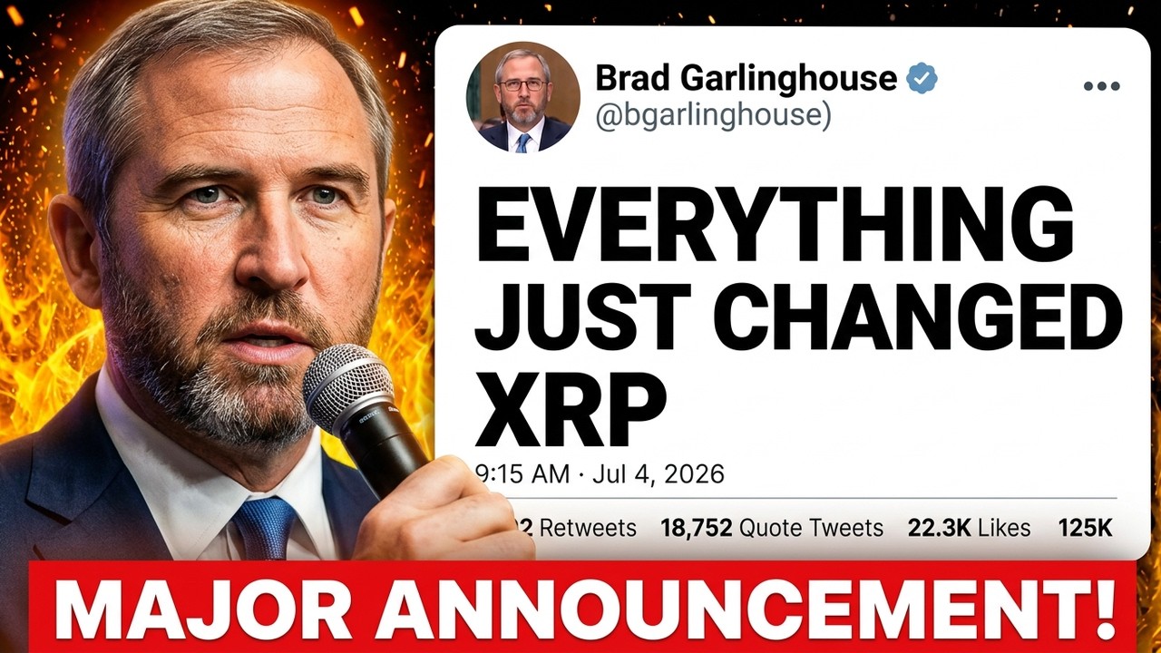 EVERYTHING JUST CHANGED TODAY FOR XRP.