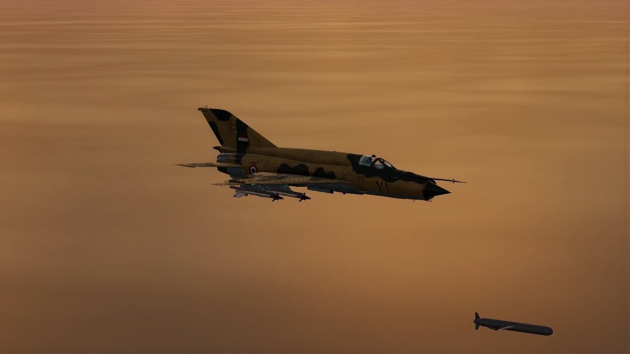DCS - BGM Interception - MiG-21bis vs 4 BGM-109B Tomahawks.