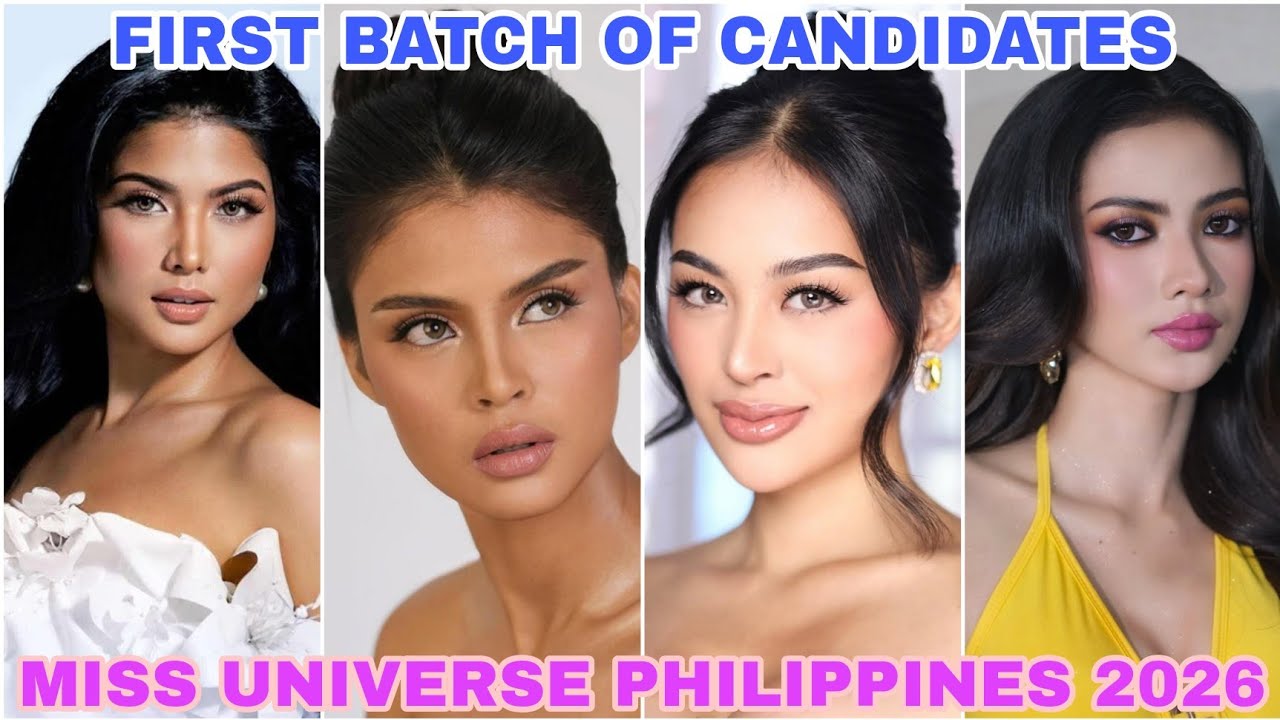 First Batch of Candidates | Miss Universe Philippines 2026