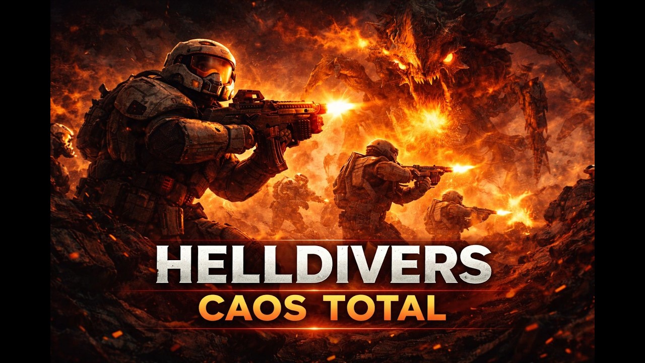 Mi esposa me regaló Helldivers… y todo se salió de control 🚀💀