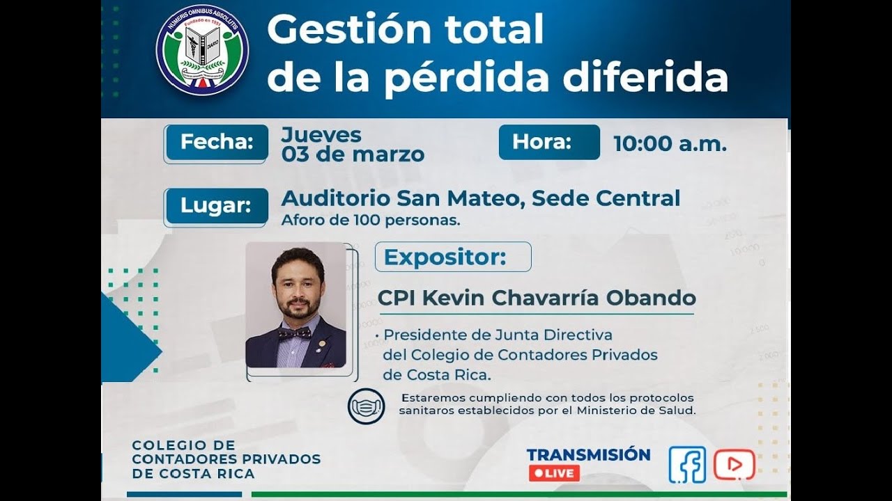 Charla Gestión total de la pérdida diferida