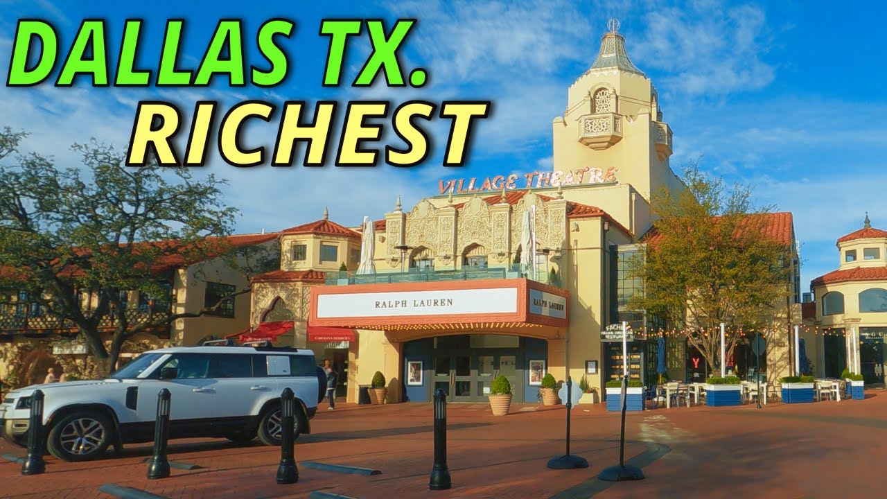 Highland Park/ University Park/ White Rock Lake: Dallas Texas