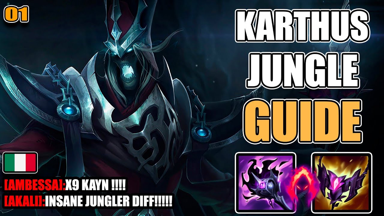 ☠️ KARTHUS JUNGLE SPIEGATO BENE 🔥 | Guida Completa ITA su Macro e Micro, League of Legends #01