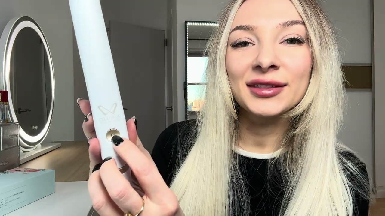 KINUJO&reg; Unrivaled Moisture Lock Flat Iron Hair Straightener, 5-Second Heat to 320&deg;F #ad