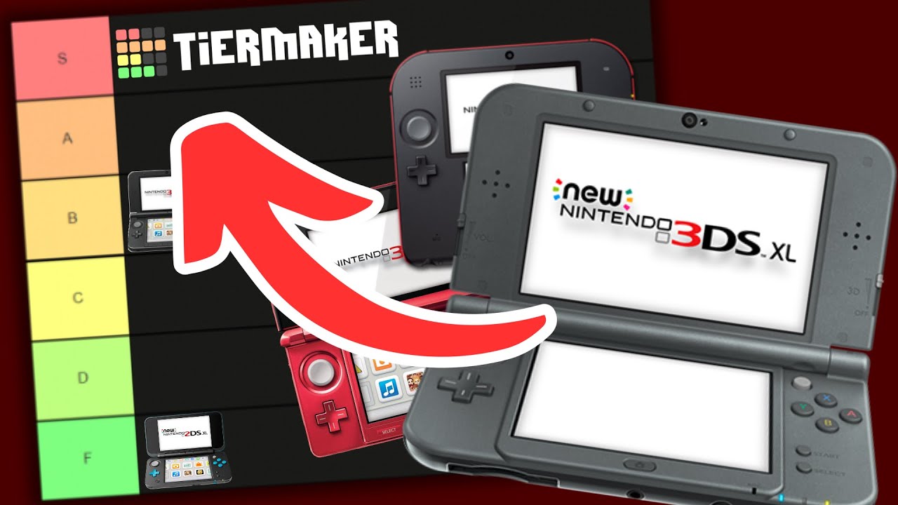 NINTENDO 3DS MODEL TIER LIST