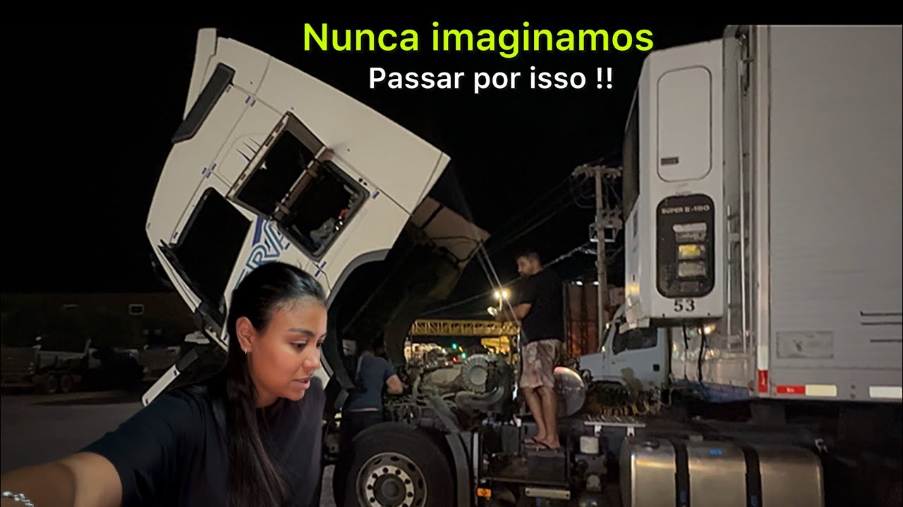 Primeira viagem com o Volvo e ele estragou 😥🚛!