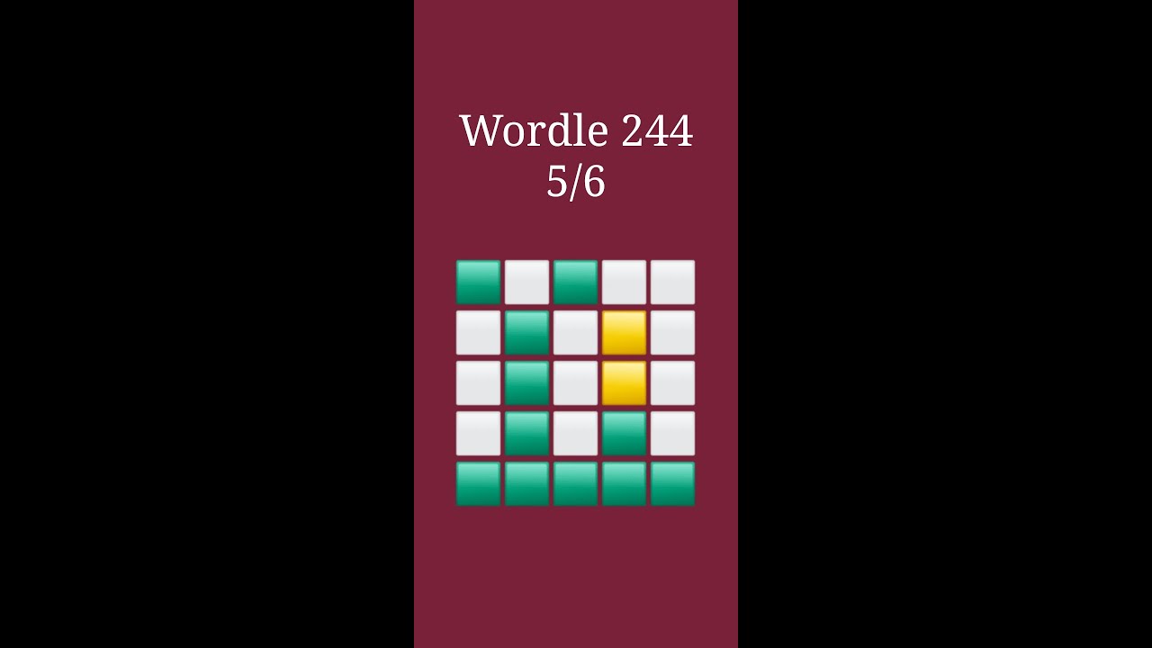 HOW TO PLAY WORDLE! The Viral Word Game | wordle 244 answer|todays answer |18 feb Strategies to Win!