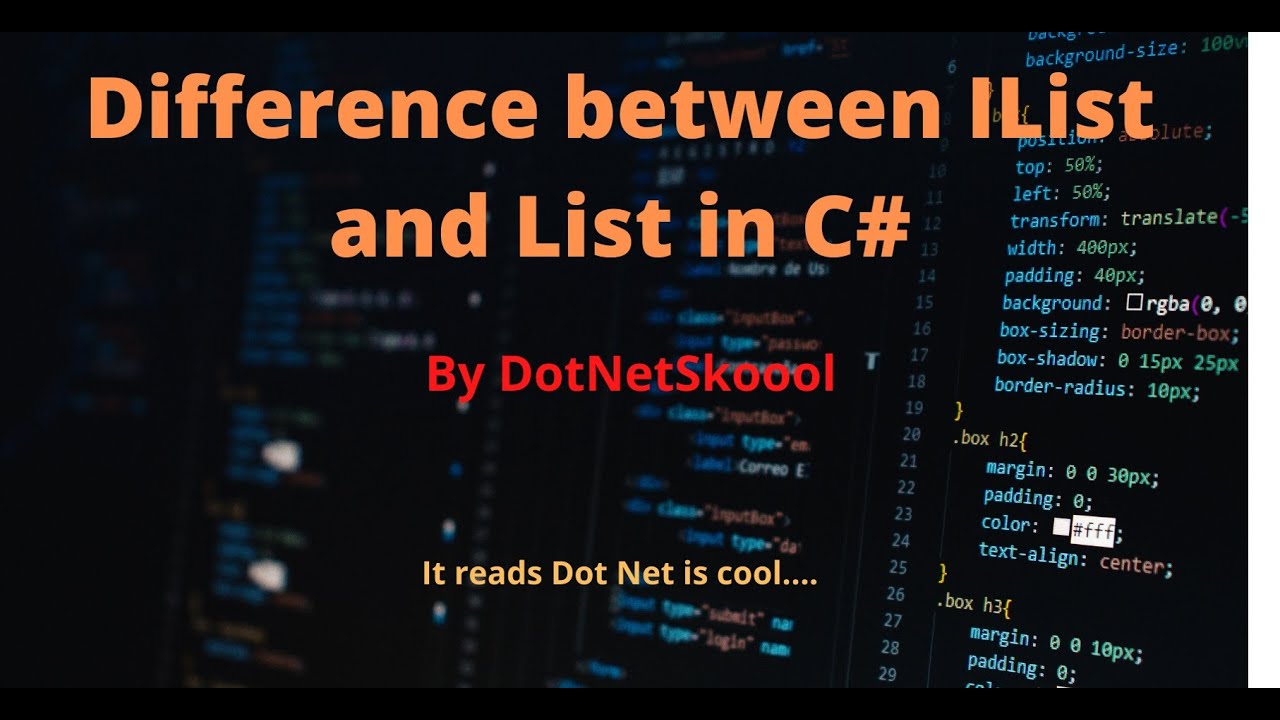 List против IList в C#