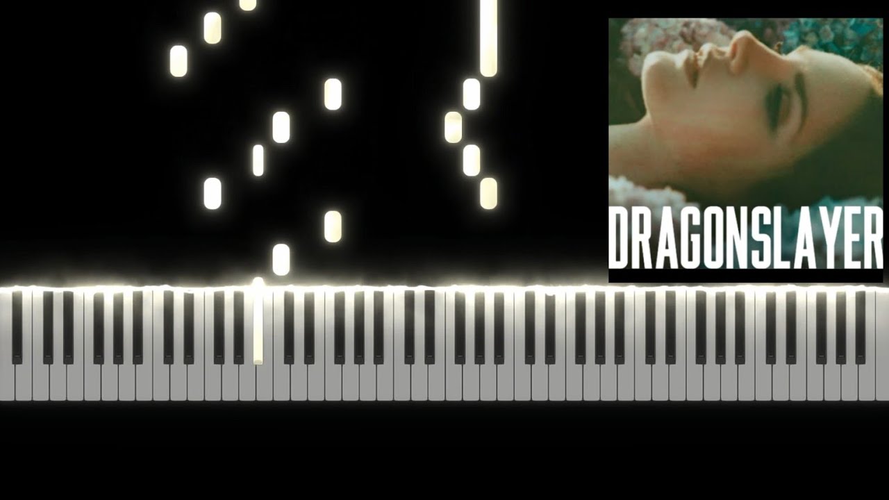 Lana Del Rey - Dragonslayer (Piano Tutorial + FREE MIDI)