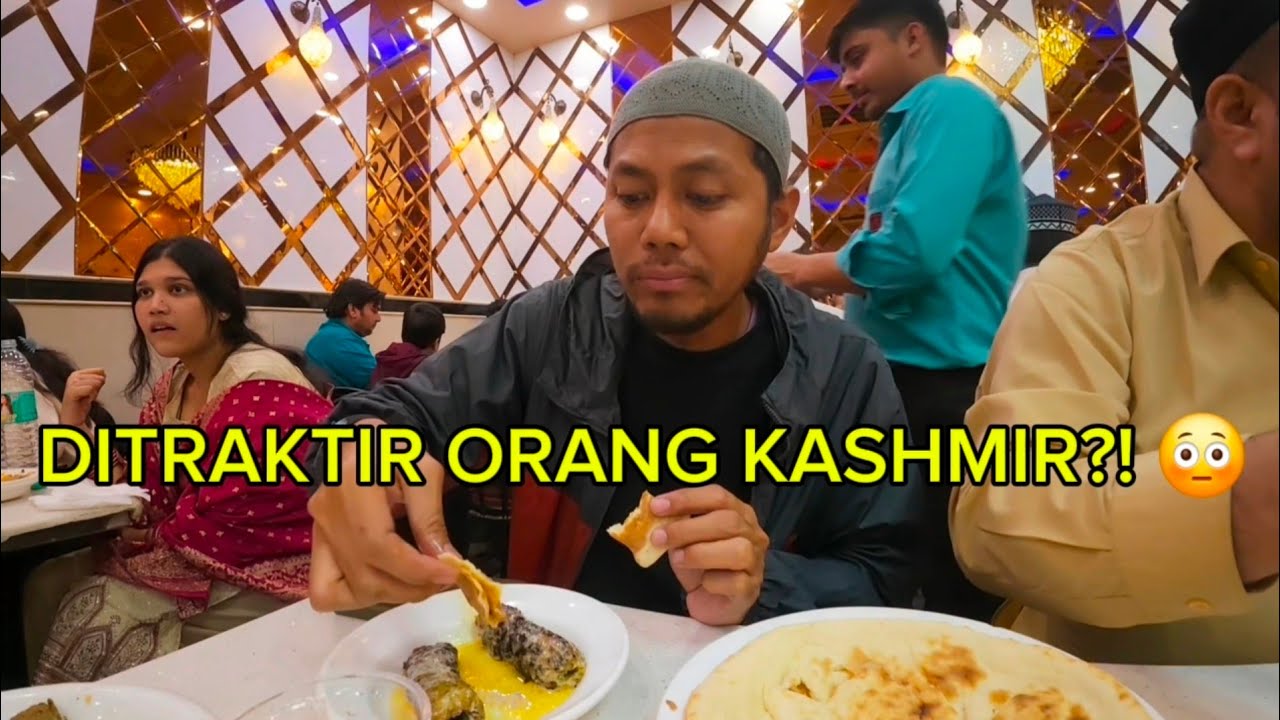 Ketemu Orang Kashmir di Masjid… Akhirnya Ditraktir Makan Mewah di Old Delhi!
