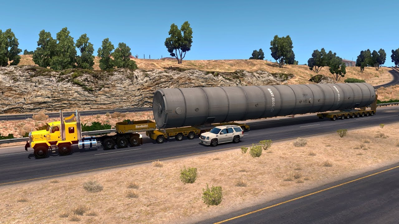 Mega Carga | Silo Gigante | Sobredimensiones y Sobrepeso | Kenworth C500