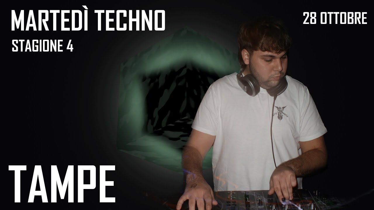 🎧 Tampe &ndash; DJ Set @ Marted&igrave; Techno | Bonasera (Modena - Centrale 66) 28/10/25