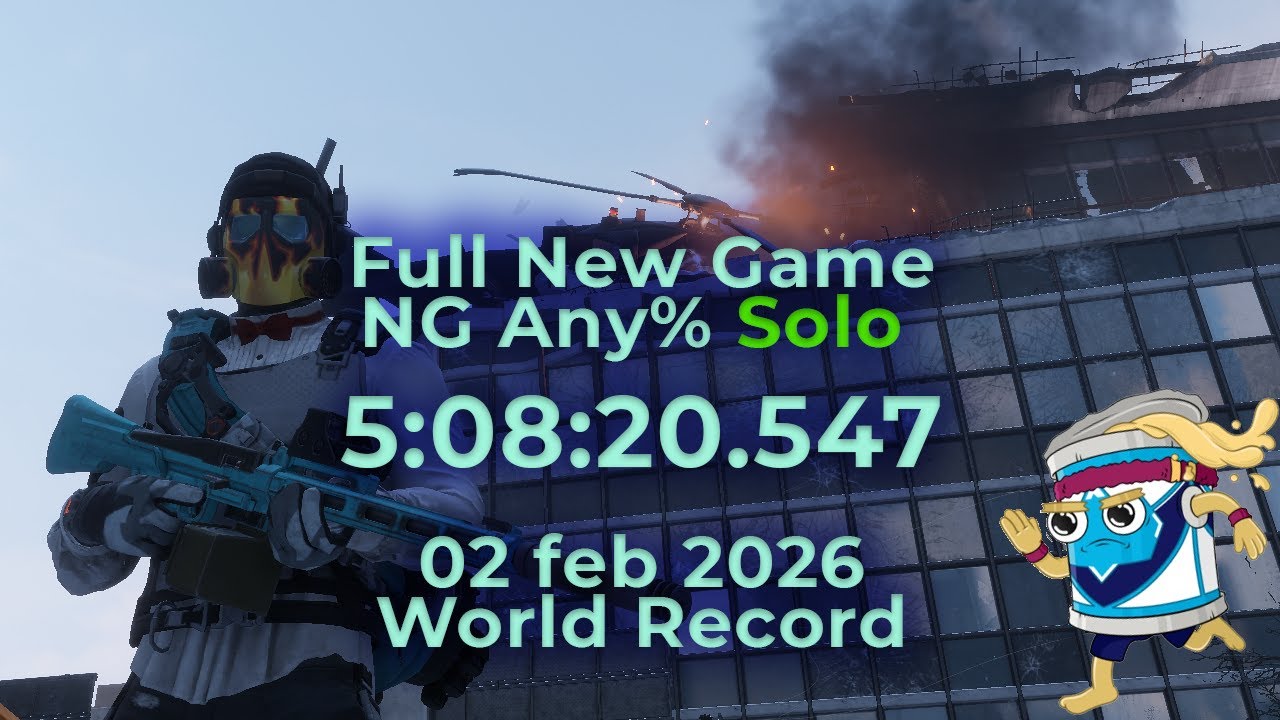 The Division - Full Game 5:08:20.547 (Any% NG Solo)  (WR 02 feb 2026)