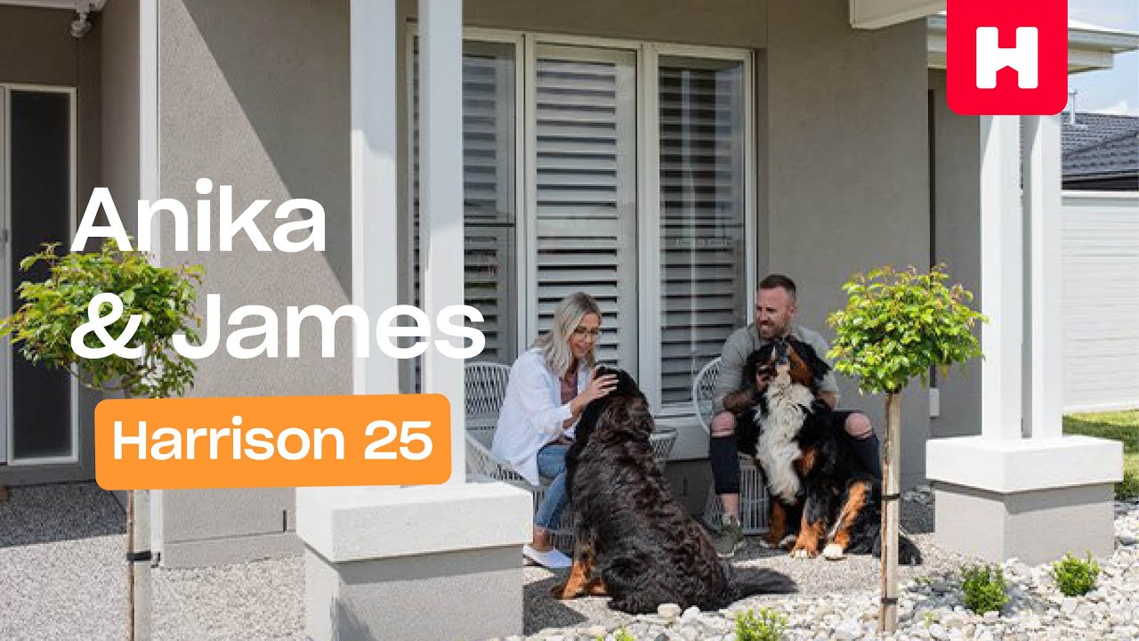 Take a look inside Anika & James' Harrison 25 home