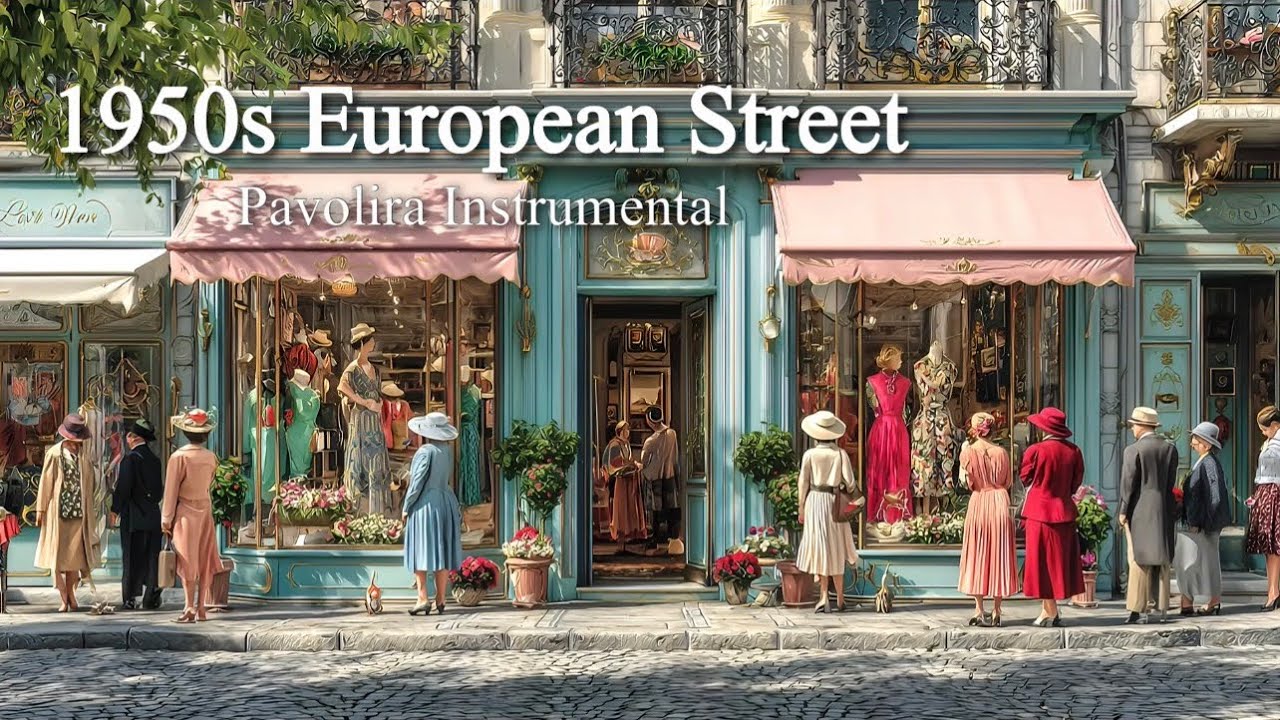 1950s Spring European Street | Pavolira Instrumental Music