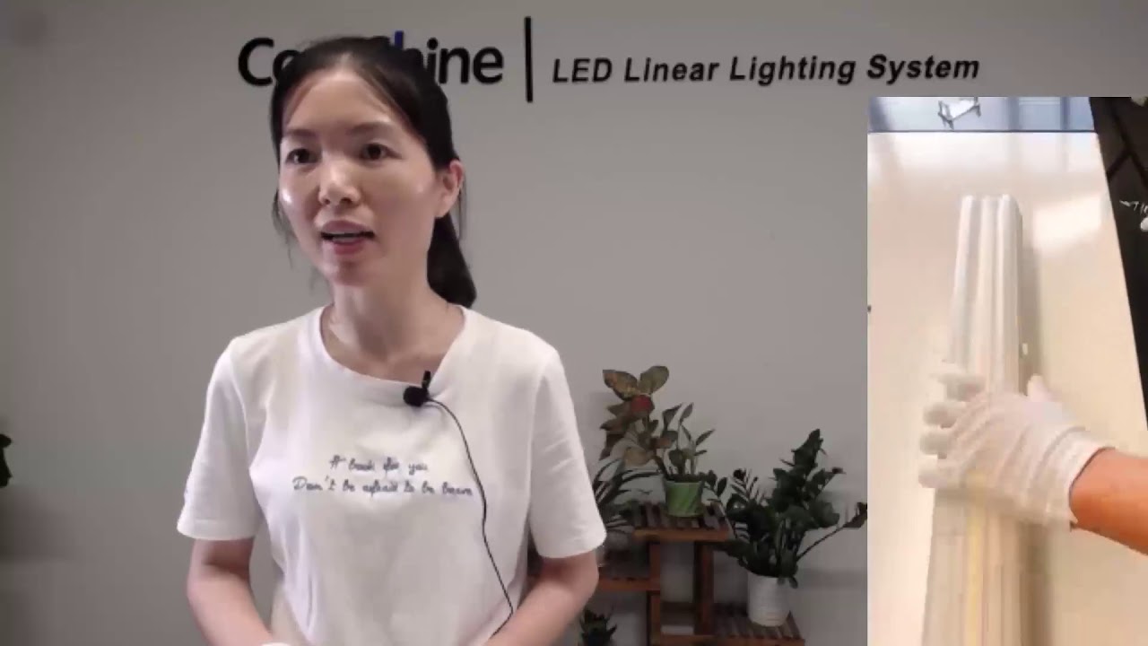 S-Line linear lighting system
