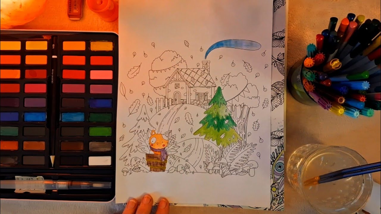 Asmr art Ode to Bob Ross 