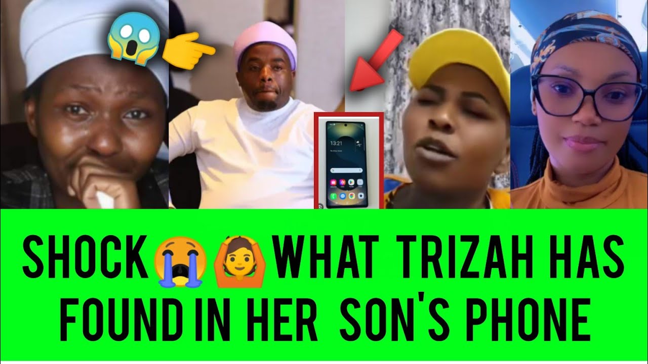 BREAKING!😩🙆 TRIZAH KUHITHURIA NDETO YATIGA ANDÛ MATHAMITIE TÛNUA WHAT SHE'S DISCOVERED IN SON'S.. 