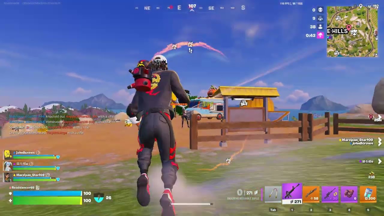 Fortnite C7S1 Gameplay Squad Zero Build Victory Royal 2026 02 27