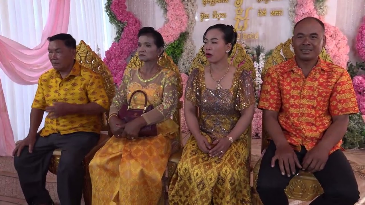 WEDDING IN SAMROUNG VILLAGE KHOUM TAMOEUNN SROK THMOR KOL BATTAMBANG 12 28 2025.