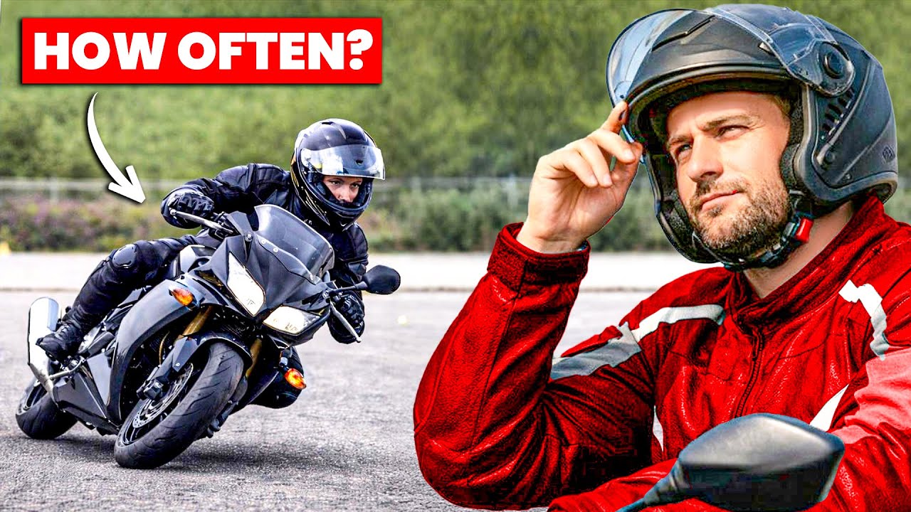 Wie oft musst DU trainieren, um sicher Motorrad zu fahren?