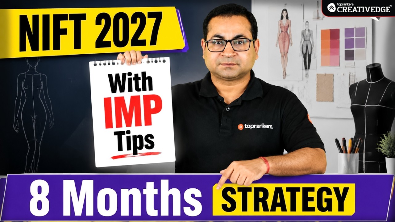 NIFT 2027 Strategy: From Zero to Rank 1 in 8 Months