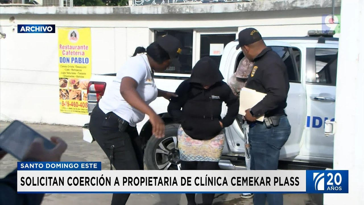 Solicitan medida de coerción para propietaria de clínica Cemekar PlassCemekar Plass | Emisión Estela