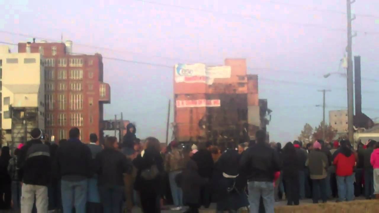 Imperial Sugar Implosion in Sugar Land, Texas