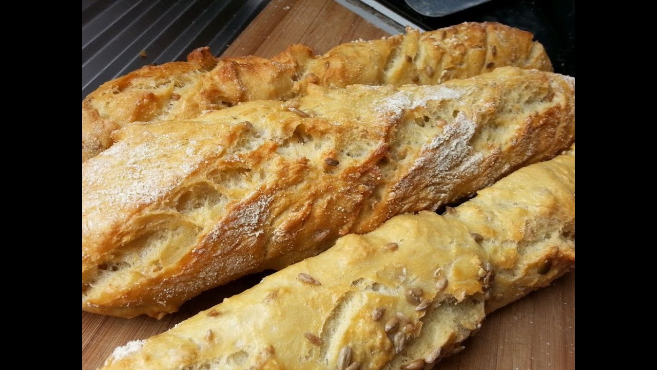 comment faire des Baguettes de pain 