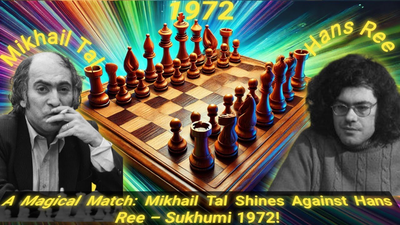 A Magical Match: Mikhail Tal Shines Against Hans Ree – Sukhumi 1972!