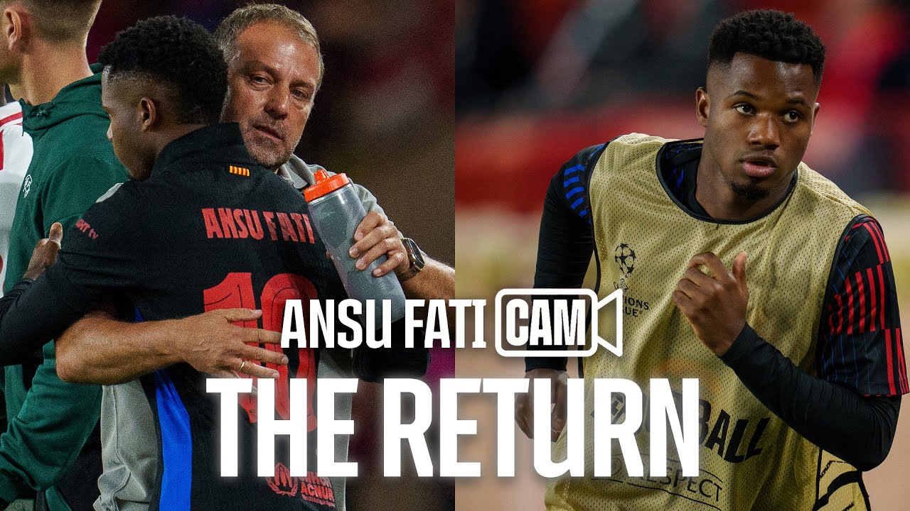 ANSU FATI PLAYS for FC BARCELONA AGAIN! | FC Barcelona 🔵🔴