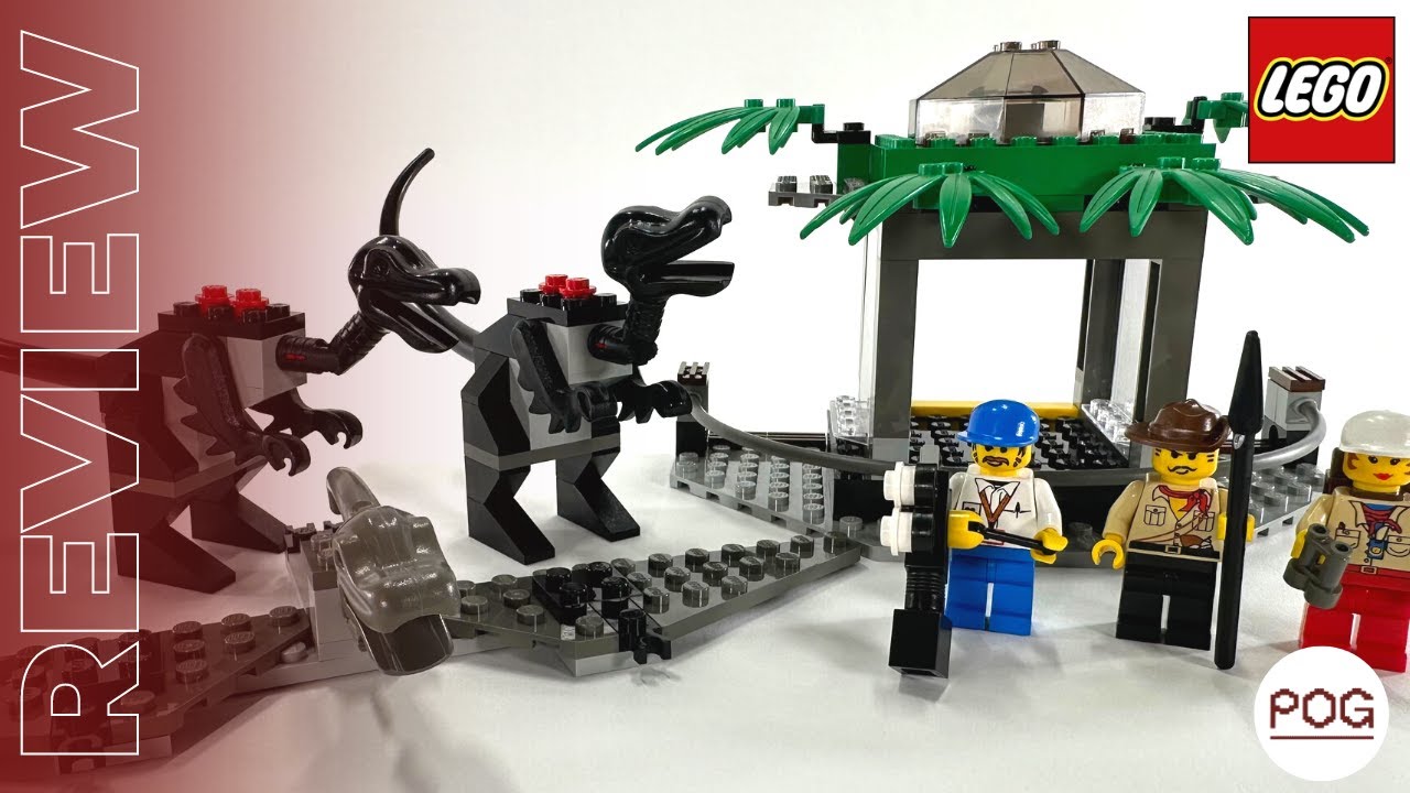 2001 Lego Set, Raptor Rumble Review! Lego Set 1370