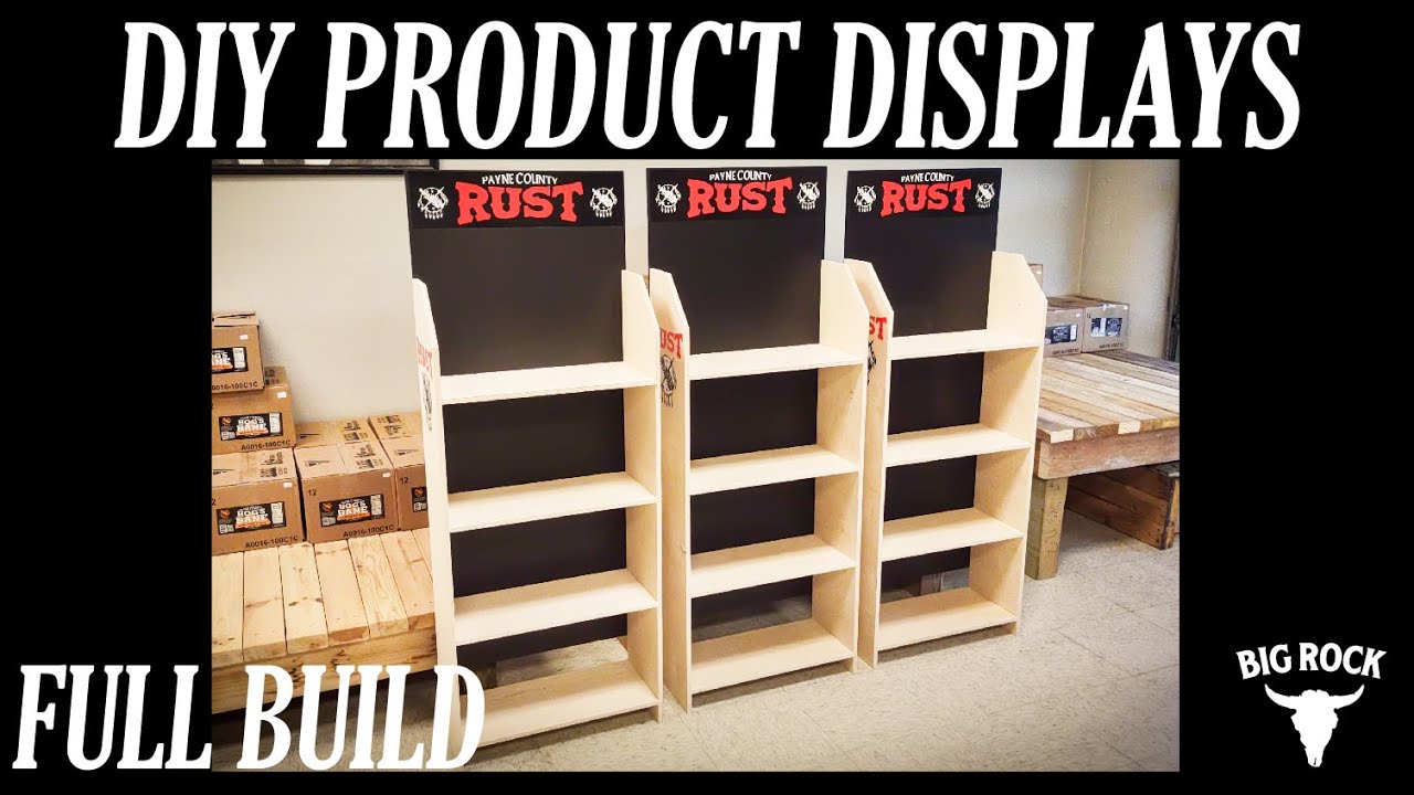 How to Build a Custom  Plywood Retail Display Shelf with Baltic Birch Plywood