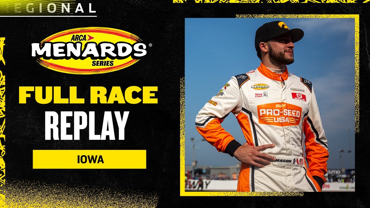 ARCA Menards Series full race replay: Atlas 150 from Iowa Speedway
