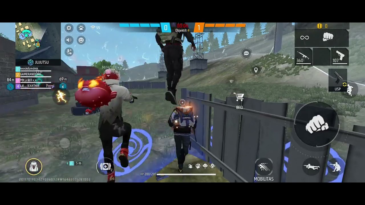 Main Santai Tapi Skill Joki 🔥 Booyah Tanpa Ampun! #viral #bocil #skills #youtube #subscribe 