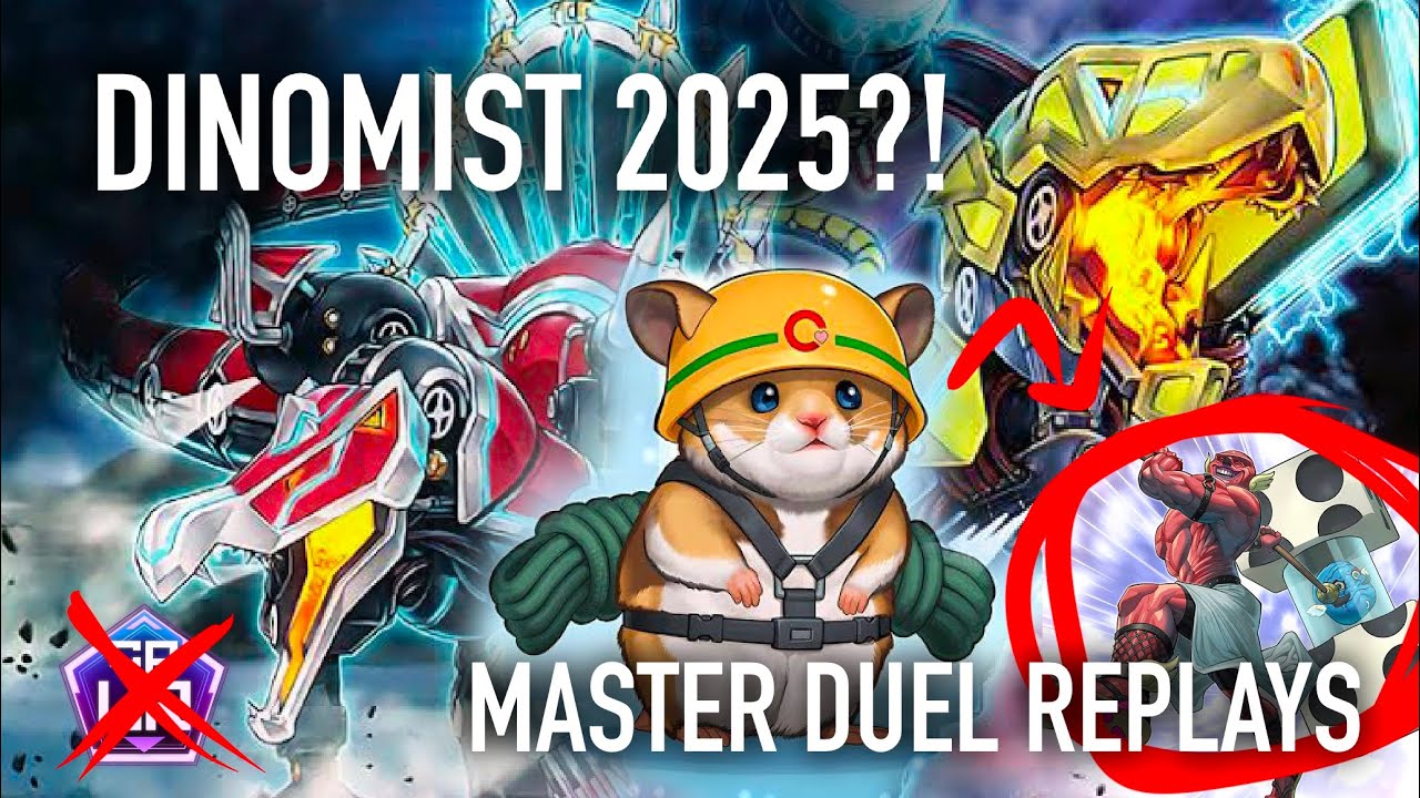 trying to make DINOMIST work in 2025 ft. PAIR-A-DICE SMASHER! BUDGET DECK MASTER DUEL REPLAYS