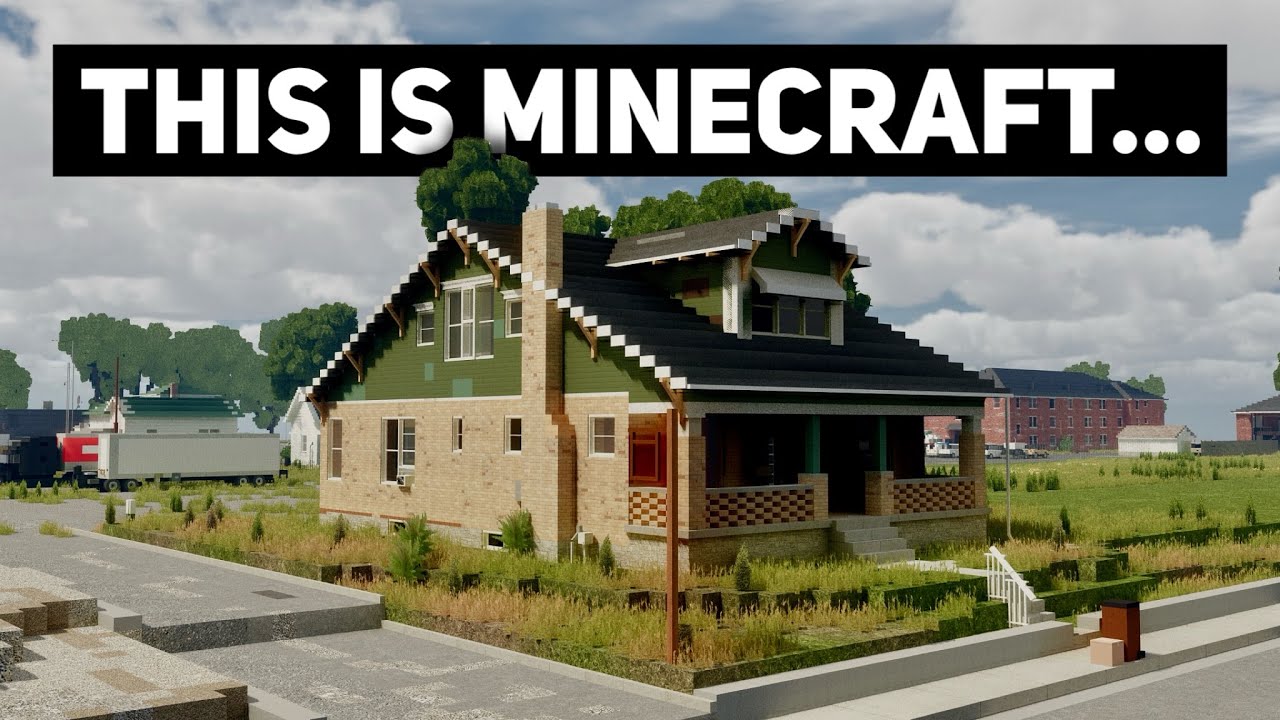 I’m Building an ULTRA Realistic Minecraft Town
