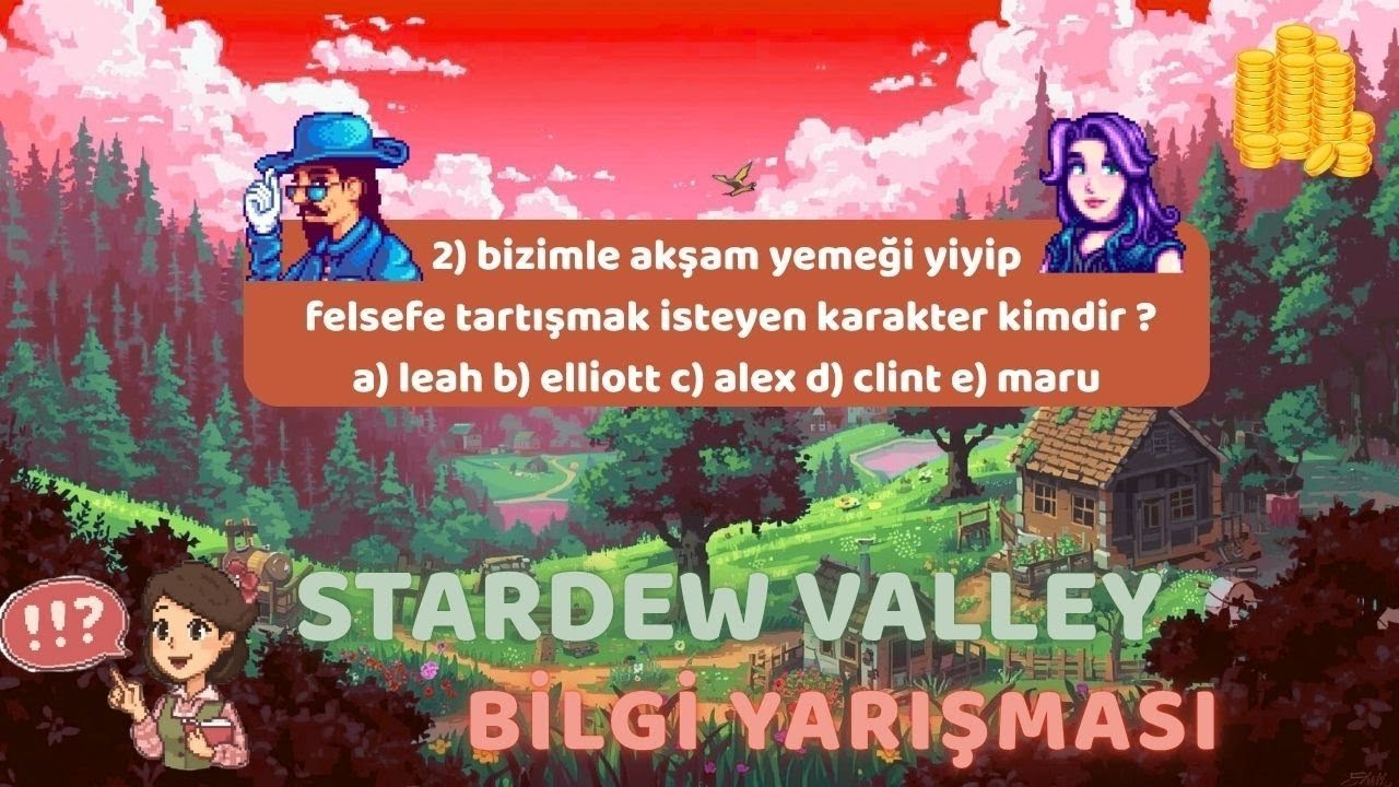 14 SORULUK STARDEW VALLEY BİLGİ YARIŞMASI
