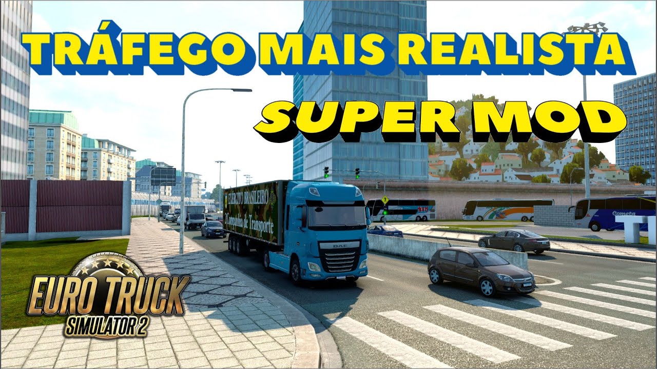 COMO DEIXAR O TRÁFEGO [TRÂNSITO] MAIS REALISTA NO EURO TRUCK SIMULATOR 2