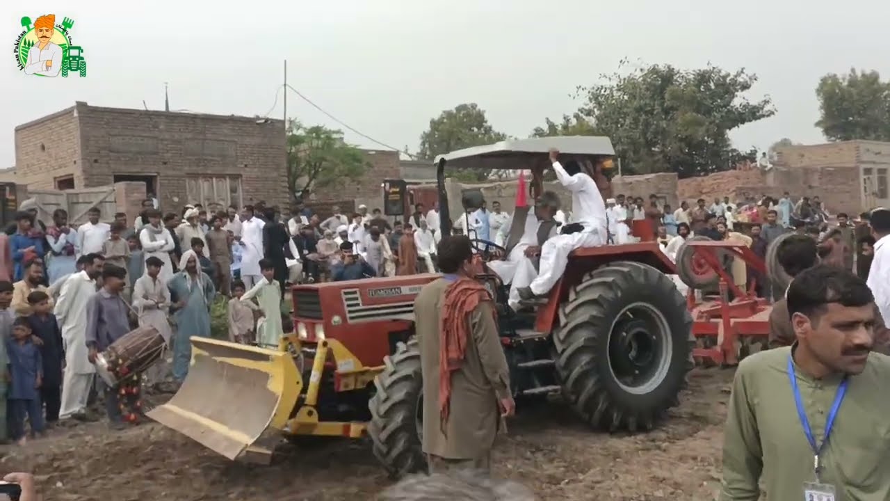 tumosan tractor 8095 harrow performance