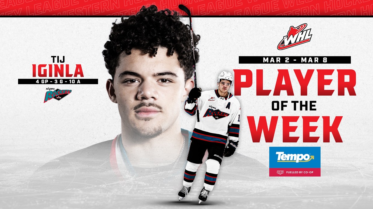 WHL Player of the Week | Tij Iginla