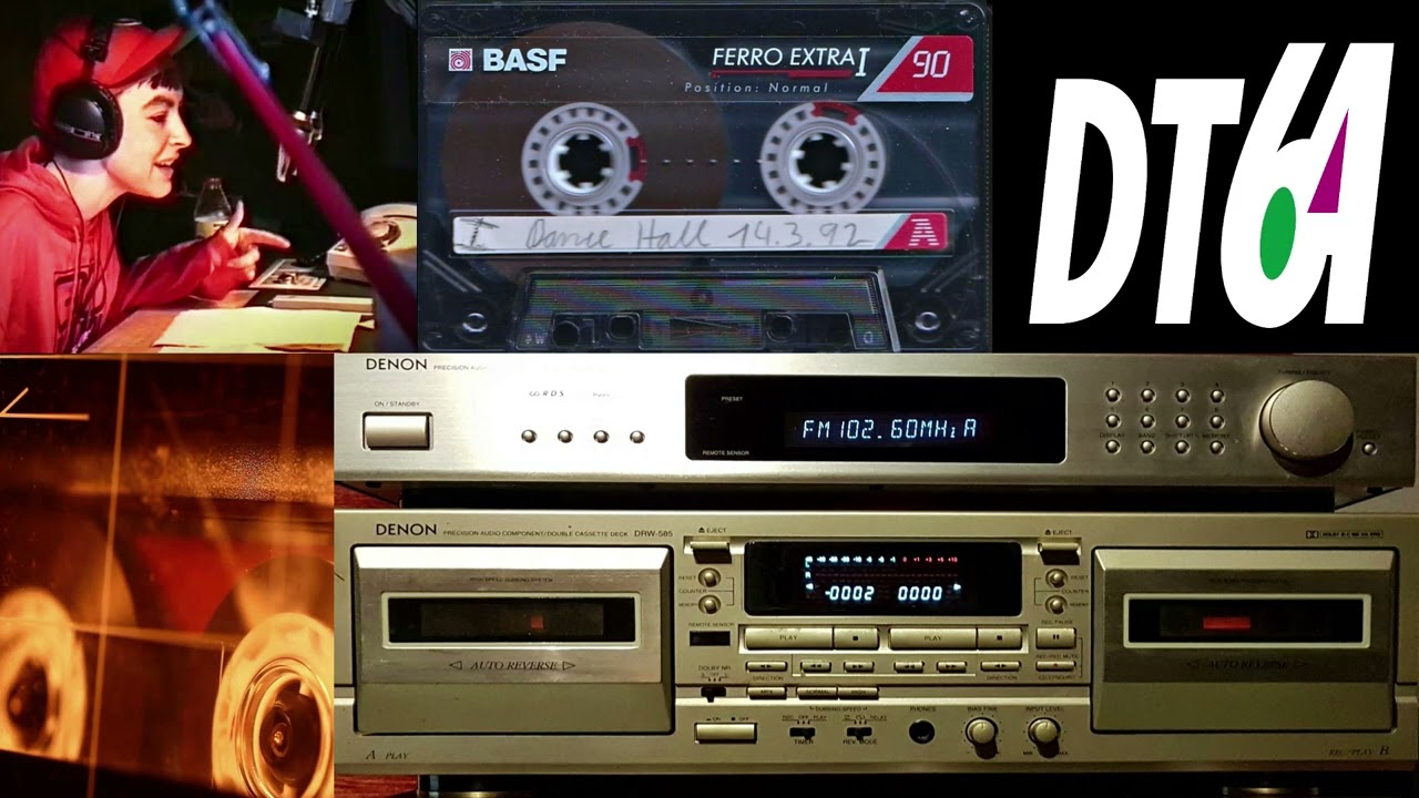 DT64 Dancehall mit Marusha -  Aphex Twin - DJ Jauche - Interview 14.03.1992