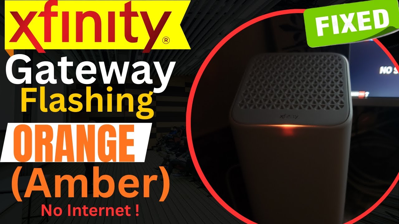 Мигающий оранжевый (янтарный) индикатор на модеме Xfinity [ИСПРАВЛЕНО] | Мигающий оранжевый индик...