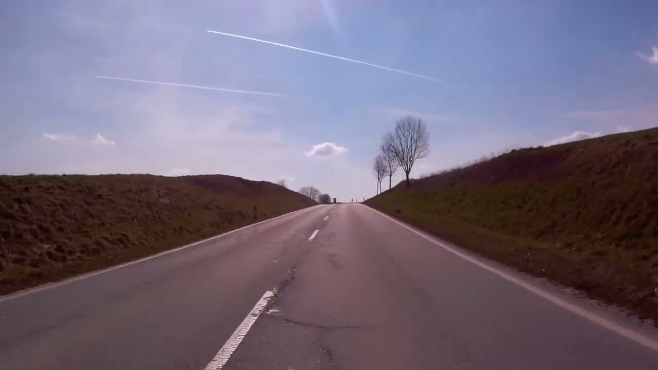 Frühjahrstour mit dem Motorrad im Vilstal (Niederbayern).