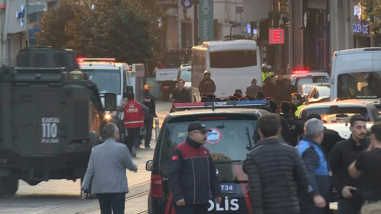 Scene in central Istanbul following deadly explosion | AFP