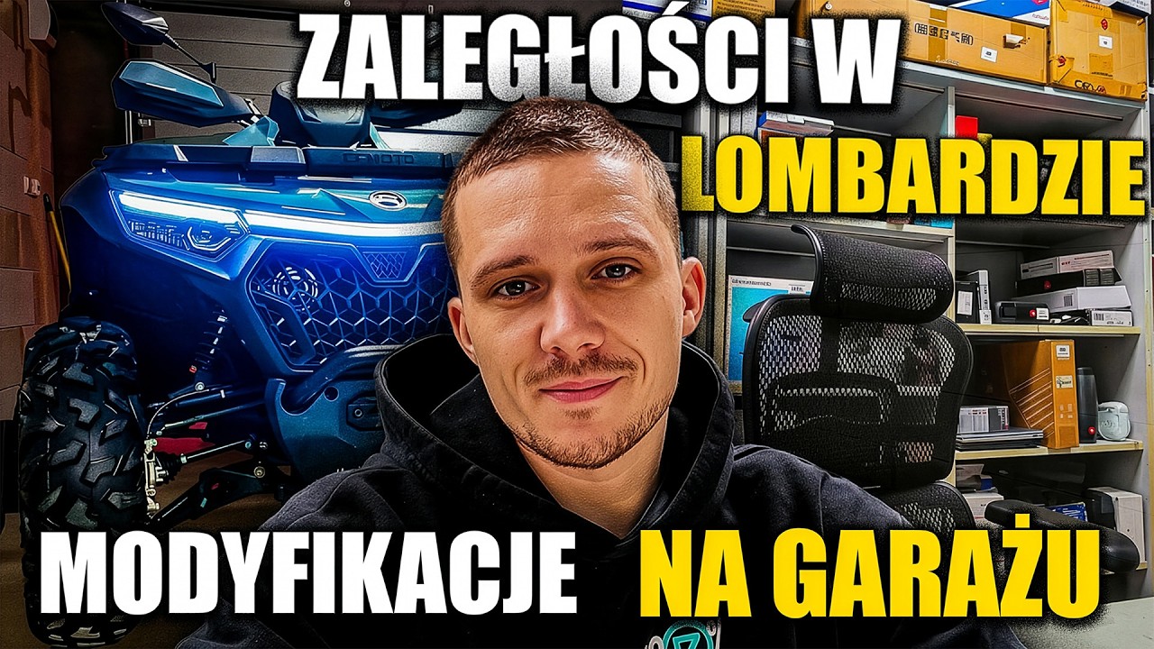 NOWE MODYFIKACJE W QUADZIE + ZALEGŁOŚCI W LOMBARDZIE.